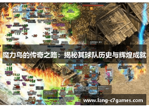 魔力鸟的传奇之路：揭秘其球队历史与辉煌成就